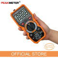 Digital Multimeter PEAKMETER PM18C True RMS AC/DC Voltage Resistance Meter Capacitance Frequency Temperature NCV Tester