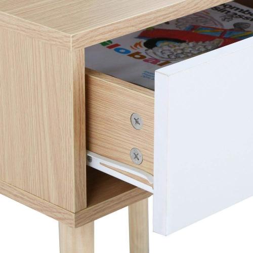 Supply Wood modern nightstand with drawers with High Quality