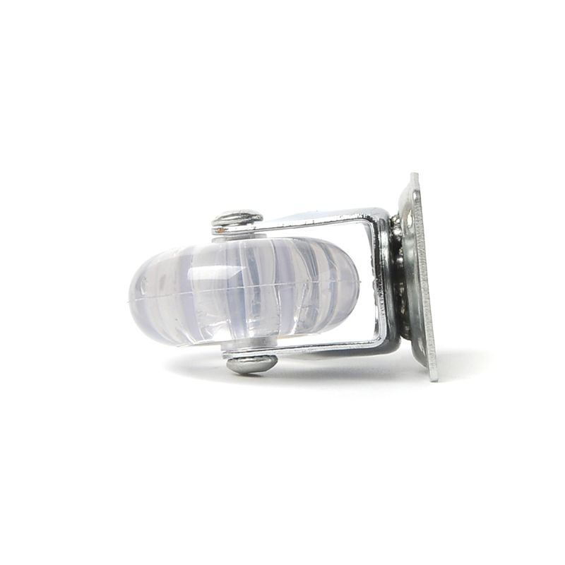 Transparent PU Caster Mute Universal Heavy Duty Furniture Wheel For Children's Car Office Chair Swivel Casters