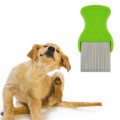 Fine Toothed Pet Flea Comb Steel Brush Cat Dog Grooming Combs for Dog Cat Kitten Hair Trimmer Brushes Comb