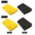 5/9 Height Slope Pad Portable Car Motorcycle Plastic Curb Ramps Heavy Duty PVC Plastic Kit Non-slip Slope Pad For Driveway Car