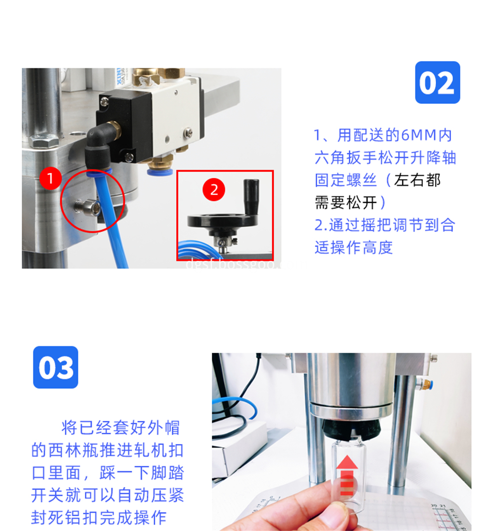 Pneumatic Amp Bottle Capping Machine 13 Jpg