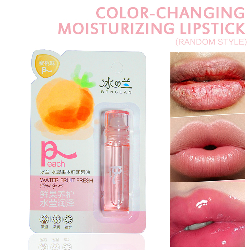 Chilled Fresh Cute Fruit Lip Balm Liquid Lipstick Waterproof Moisturizing Plumper Lip Oil Women Lip Gloss Dropship TSLM1