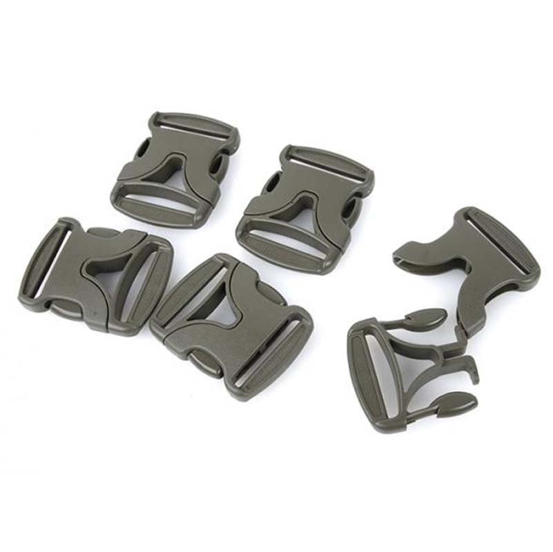 5PCS UTX9295 1.5 inch Plastic Side Release Buckle button for Tactical AVS Vest Free Shipping
