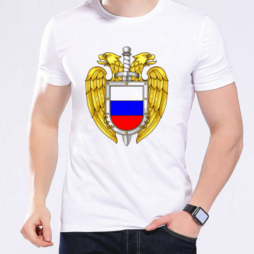 50130# Federal Security Service of the Russian Federation FSO men's tshirt top tee summer Tshirt O neck short sleeve shirt