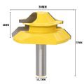 Large Lock Miter Router Bit - 45 Degree - 1" Stock - 1/2" Shank 12mm shank -Tenon Cutter for Woodworking Tools-RCT15293