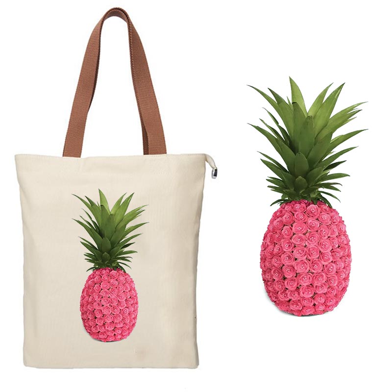 Gilrs in Flowers Sexy Lips Pineapple Iron On Heat Transfer Printing Patches Stickers For Clothes T-shirt Bags Washable Appliques