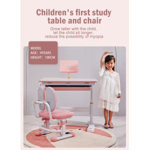 Good price child study table and chair