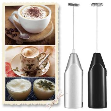 1pc Milk Drink Coffee Whisk Mixer Electric Egg Beater Frother Foamer Mini Handle Stirrer Practical Kitchen Egg Tool Gadget
