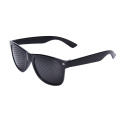 Black Unisex Vision Care Pin hole Eyeglasses Glasses Eye Exercise Eyesight Improve plastic High Quality And Inexpensive