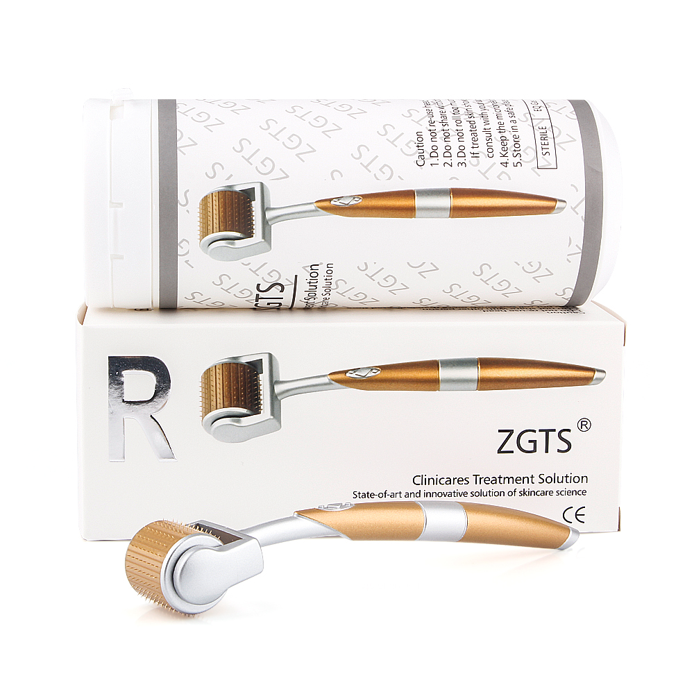 Grade Titanium Micro needle Roller Master Micro Needle System Skin Anti-Ageing derma roller Beauty Tool J35