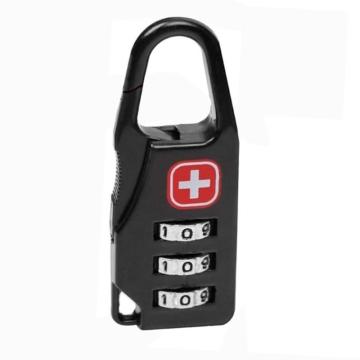 Alloy Mini Lock Padlock Outdoor Travel Luggage Zipper Backpack Handbag Safe Anti-theft Combination Code Number Lock Portable