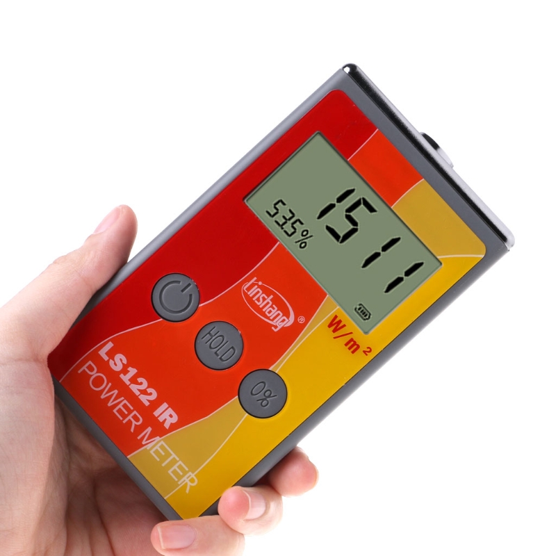 LS122 IR Solar Power Meter infrared intensity with Rejection Value Energy Tester W8EA