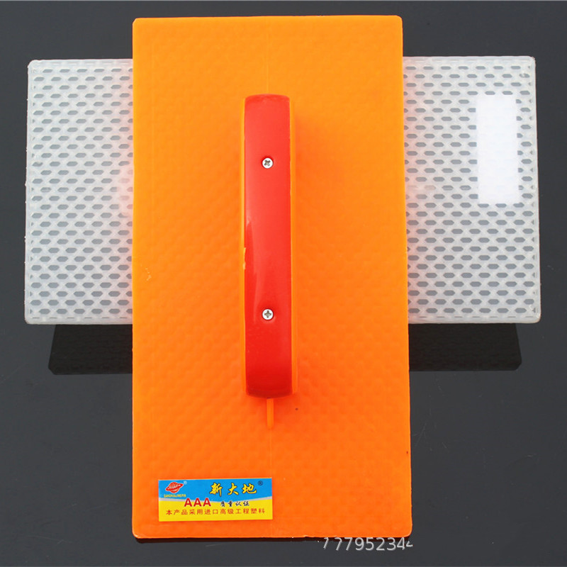 Plastic putty knife scraper DIY hand concrete tool finisher plastering trowel Tile Flooring Grout Float Tiling Construction tool