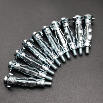 10pcs Hollow Wall Anchors M4 X 32 Metal/Cavity/Plasterboard Plug/Fixing Screw High Quality Cavity Anchor Bolts