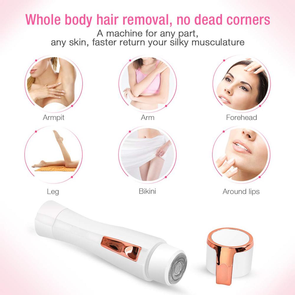 Woman Face Eyebrow Epilator Pocket Pen Epilator Hair Remover Machine Trimmer Depilation Razor For Hair Facial Epilator