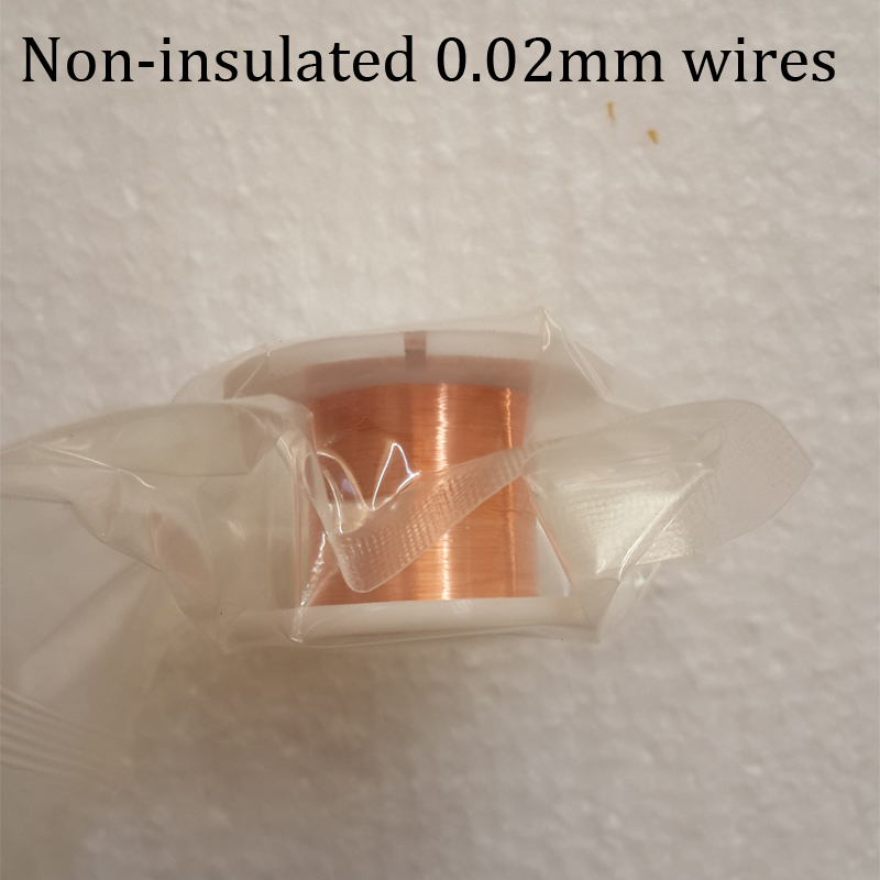 New 0.02 mm Pure Copper Wire Fly Line for Fix Repair iPhone iPad Phone Tools non-insulated Wire, insulated Wire Optional