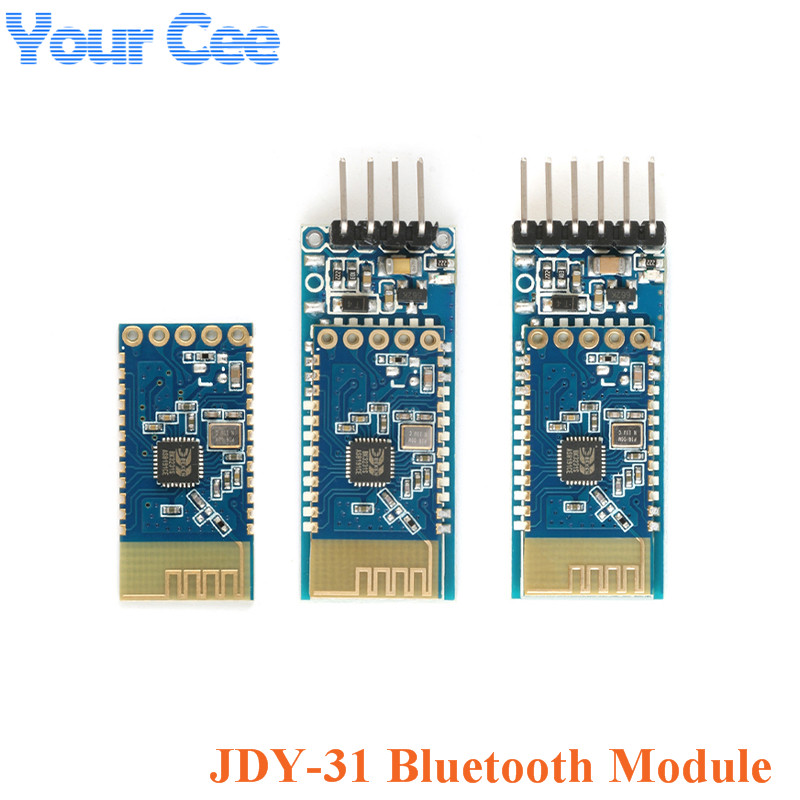 JDY-31 Bluetooth 3.0 SPP-C Bluetooth Module Serial Port Pass-through Wireless Communication 2.4G JDY-30 Compatible HC-05 HC-06