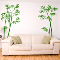 Large size Green Bamboo Plant Bird Pastoral Style Wall Sticker decal For Living Room bedroom Wardrobe Home Decoration Murals
