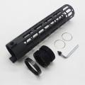Clamping LR308 MLOK Handguard Hunting Accessories Tactical10'' Inch Slim Low Profile Mount System Fit AR10/ LR-308