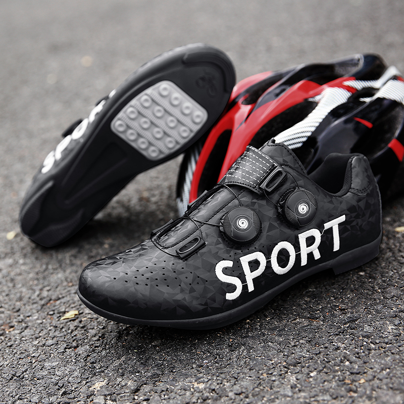 New Cycling Shoes Mountain Bike MTB Road Cycling Breathable&Waterproof Self-Locking Shoes Athletic Bicycle Shoes