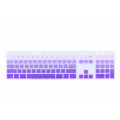 Gradient Keyboard Cover For Apple iMac G6 A1243 21.5 27 inch Desktop keyboards protective keypad cover Protector