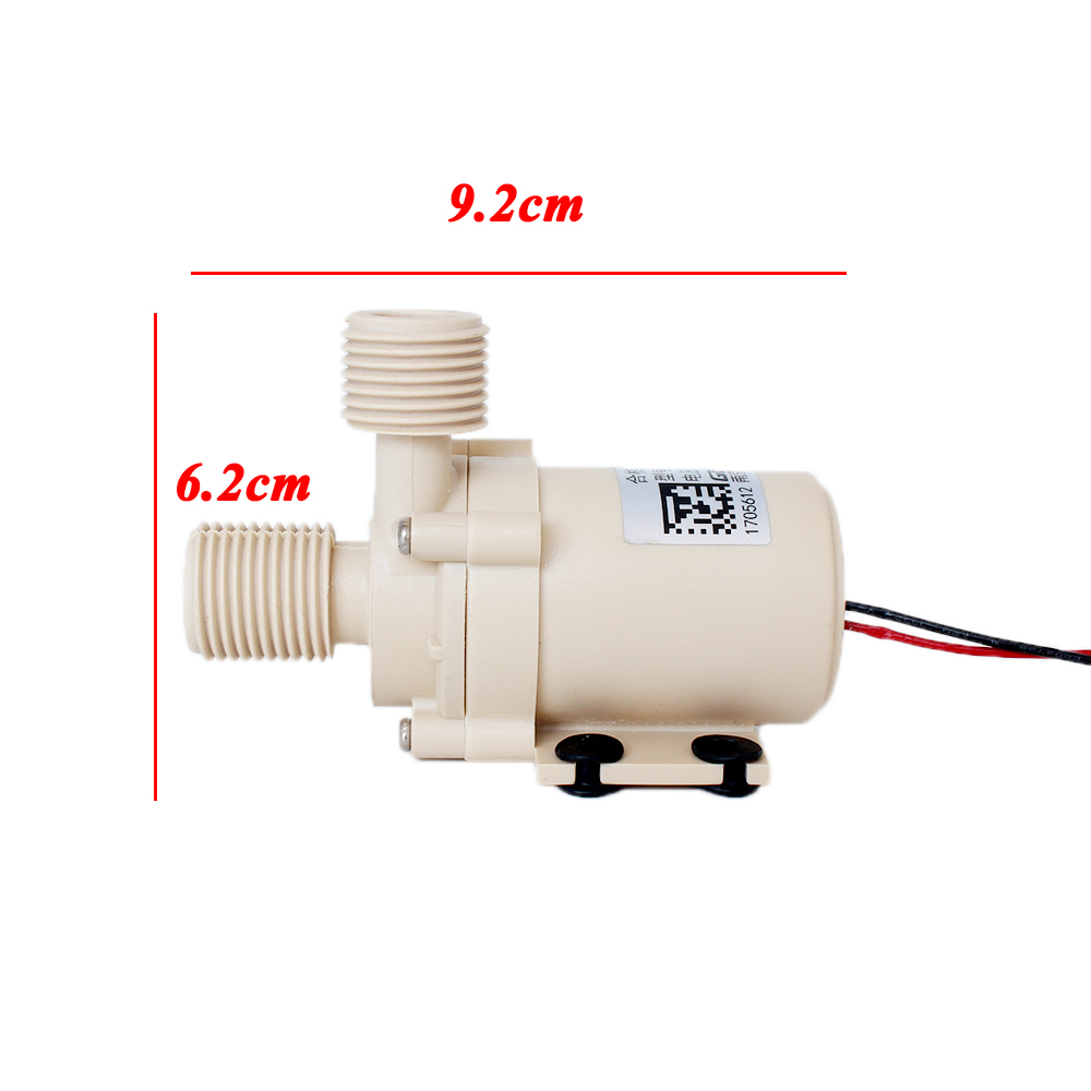 DC 12V/24V,0-110 Degrees Celsius,Brushless circulation pump,Solar/gas/electric hot water heater,pressurized booster Submersible