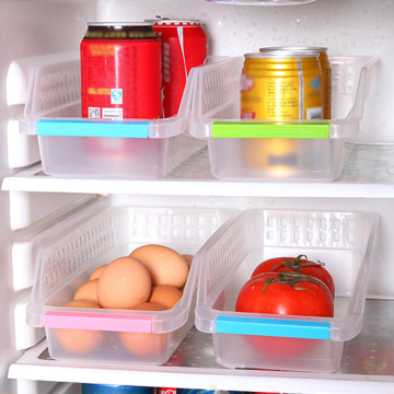 Creative Kitchen Refrigerator PP Storage Rack Freezer Drawer Storage Box Space Saving Organizer Fruit Drink Vegetable Container