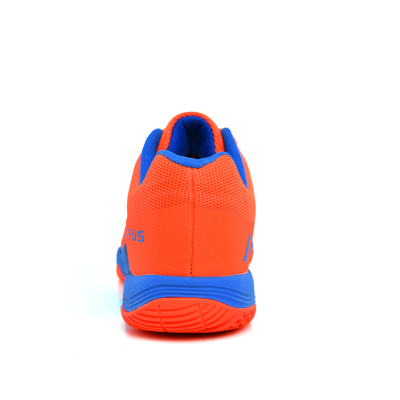 Volleyball Shoes Men Women Breathable Badminton Sneakers Orange Blue Training Volleyball Sneaker Men Lightweight Tennis Shoes 36
