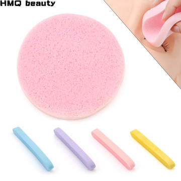 12Pcs/Bag Compression Puff Cleansing Sponge Eyelash Sponge Remove Makeup Skin Care Facial Cleanser Washing Pad Remove