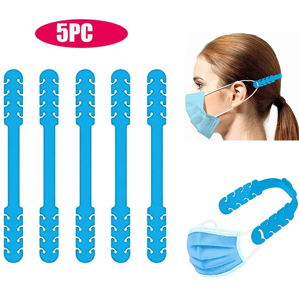 5PCS Adjustable Buckle Extenders Anti-Tightening Ear Protector Ear Strap Accessories Anti-stroke Hook Ear Protection