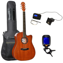 With Accessories Sapele 41 Inch Acoustic Guitar