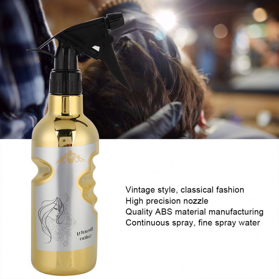 Hair Diffuser For Curly Hair 500ml Ultra-Fine Water Mist Hairdressing Spray Bottle Water Sprayer for Barber Barbershop