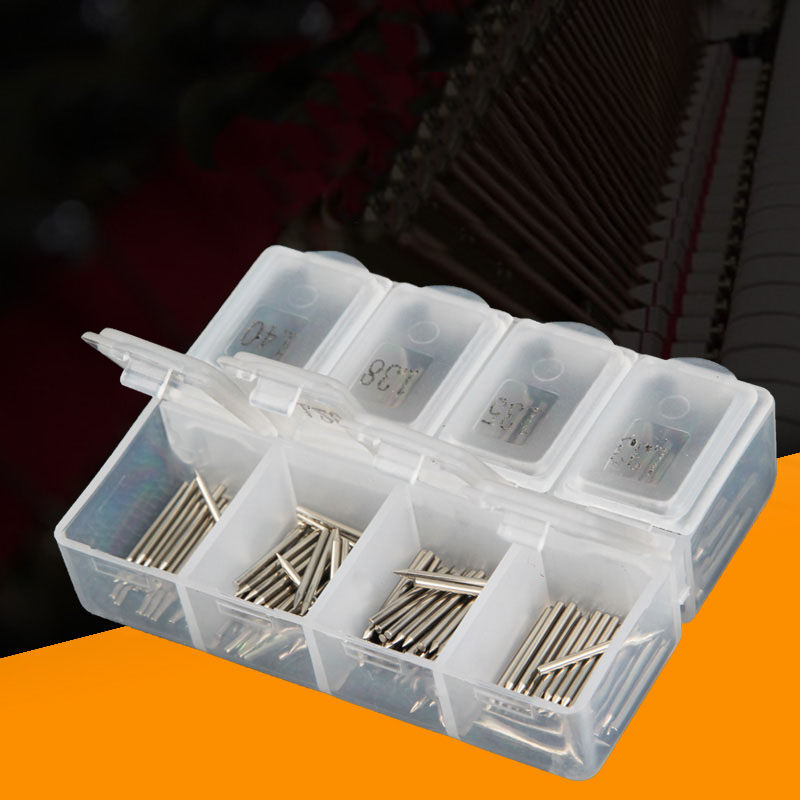 160 PCS Piano Repair Pin Piano Tuning Maintenance Tool Plastic Shaft Nail Box Feed Shaft Nail 8 Specifications Acceptance