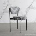Nordic Metal Dining room Chair Home Modern Simple Chair Leisure Creative Cafe Restaurant Hotel Chair Living Room Couch Modern