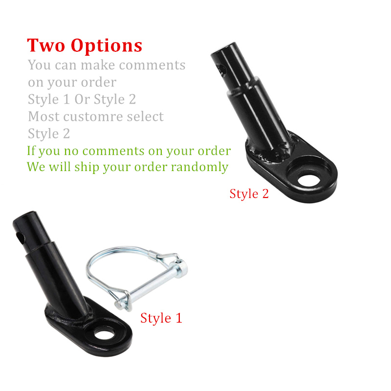 ALWAYSME Bicycle Bike Trailer Coupler Hitch Bike Couplers Mount Adapter Default Color Style 2