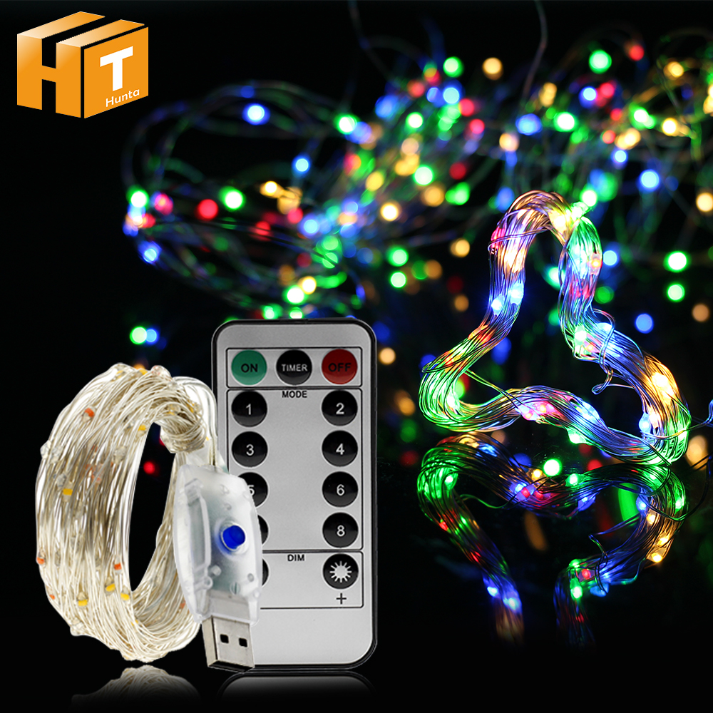 Holiday Lighting String USB Port 5m 50LED / 10m 100LEDs Outdoor Indoor Decoration Christmas Holiday LED String Light.