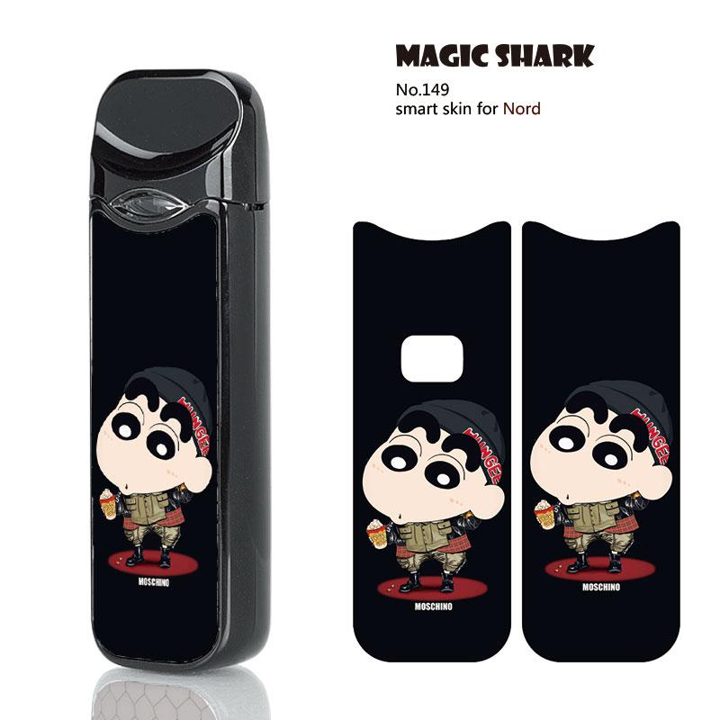 Floor Leopard Crayon V-Vendetta Shinchan Flamingo PVC Sticker for Smok Nord Film Case for Smok Nord