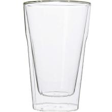 1pc High Quality Transparent Highball Glass 2-Layer Scald-Proof Water Glass Drinking Cup Beverage Cup Drinking Utensils