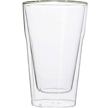 1pc High Quality Transparent Highball Glass 2-Layer Scald-Proof Water Glass Drinking Cup Beverage Cup Drinking Utensils