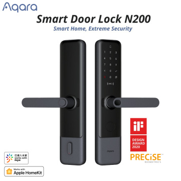 Aqara Smart N200 Door Lock Fingerprint Bluetooth Password NFC Unlock Works With Mijia Apple HomeKit Smart Linkage With Doorbell