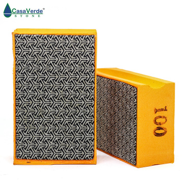 Grit 100# Electroplated hand polishing pad for polishing glass,stone,tiles,aluminum and iron steel