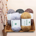 Colorful Cotton Suede Diy Scarf Line Hand-Knotted Needle Coat In Thick Wool Comfortable Wool Blended Yarn Apparel Sewing Yarn @C