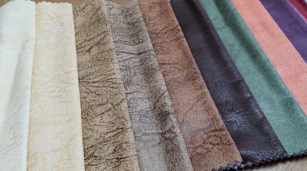 Leather Looking Upholstery Fabric B