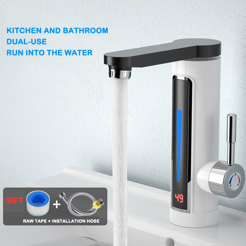 Electric Hot Water Faucet Instantaneous Rapid Heating Over Tap Water Heating Household Electric Water Heater Kitchen Treasure