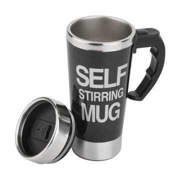 350ml Mugs Automatic Electric Lazy Self Stirring Mug Cup Coffee Milk Mixing Mug Smart Stainless Steel Juice Mix Cup Drinkware