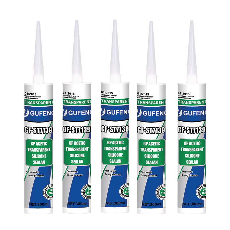 GP acetic transparant silicone sealant