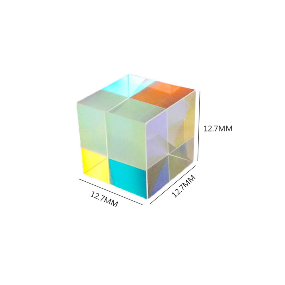 12.7*12.7*12.7mm Prism Laser Beam Combine Cube Blue Laser Diode Prism Optical Experiment Instrument Optical Lens Prism Mirror