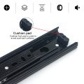 2pcs Thickened Side Mount Ball Bearing Steel Cabinet Low Noise Soft Close Furniture Hardware Guide Rail Drawer Slide Smooth