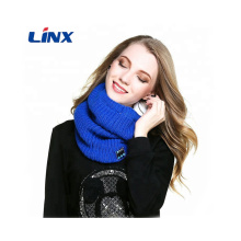 Knitted Neck Warmer Bluetooth scarf Headphones